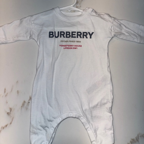 Baby Burberry One Piece 0-3 months